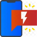 Mobile Flash Message Mobile Flash Flash Icon