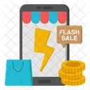 Mobile Flash Sale Smartphone Flash Sale Phone Flash Sale Icon