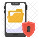 Mobile Data Data Safety Mobile Folder Icon