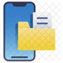 Mobile Folder File  Icon