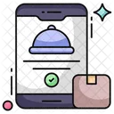 Mobile Food Order Food App Food Delivery Icon