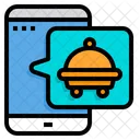 Mobile Food Order  Icon