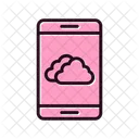 Mobile Forecast Weather Device Icon