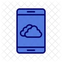 Mobile Forecast Weather Device Icon