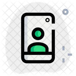 Mobile Front Camera  Icon