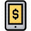 Smartphone Money Funds Icon