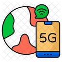 Mobile G Network Mobile Network Mobile Technology Icon