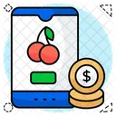 Mobile Gambling Play Mobile Game Phone Game Icon