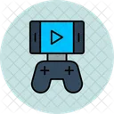 Mobile Game Phone Online Icon
