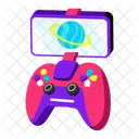 Video Gamer Entertainment Icon