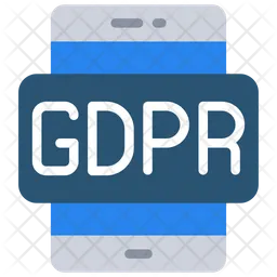 Mobile Gdpr  Icon