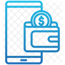 Mobile Geldborse App Zahlungen Symbol