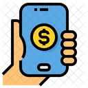 Mobile Geldbörse  Symbol