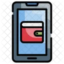 Mobile Geldborse Internet Finanzen Symbol