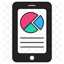 Mobile Geschäftsdaten  Symbol
