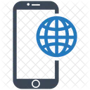 Mobile global  Icon