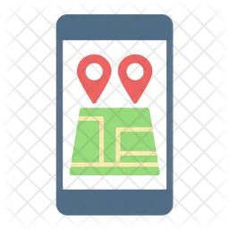 Mobile Gps  Icon