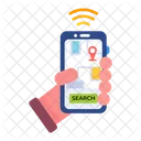 Mobile Gps  Icon
