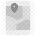 모바일 GPS  아이콘