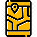 GPS 글로벌 포지셔닝 아이콘
