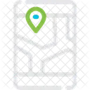 GPS 글로벌 포지셔닝 아이콘
