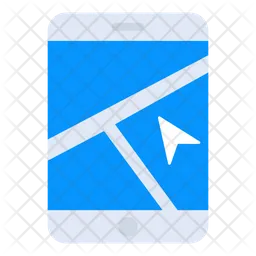 Mobile Gps  Icon