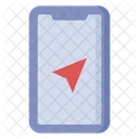 Mobile GPS  Icon