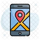 Mobile Gps  Icon