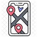 Travel Location Mobile Icon