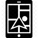 Mobile Navigation App Symbol