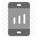 Graphique mobile  Icon