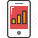 Mobile Graph Android Icon