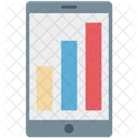 Mobile Graph Mobile Cell Phone Icon
