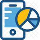 Pie Chart Mobile Icon