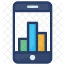 Mobile Graphic App Statistics Seo Icon