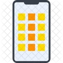 Mobile Gride Gride Grid Four Icon
