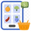 Mobile Grocery  Icon