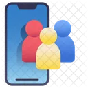 Mobile Group  Icon