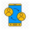 Mobile group call  Icon