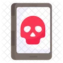 Mobile Hacking Phone Hacking Cybercrime Icon