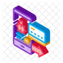 Card Virus Phone Icon