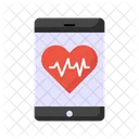Mobile Health  Icon