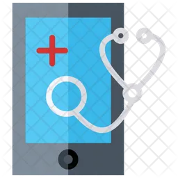 Mobile Health Assistance  Icon