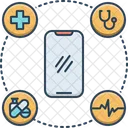 Mobile Healthcare Mobile Healthcare Icon