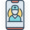 Mobile Healthcare Mobile Healthcare Icon