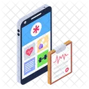 Fitness App Mobile Healthcare Online Healthcare Icon
