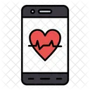 Heart Rate Health Application Icon