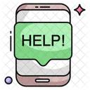 Mobile Help Chat Mobile Chat Mobile Message アイコン