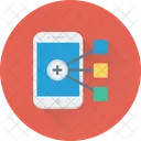 Mobile Hierarchy Scheme Icon