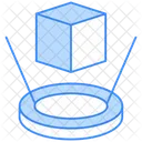 Mobile hologram  Icon